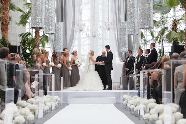 Crystal Garden At The Navy Pier Chicago Wedding Venues Chicago