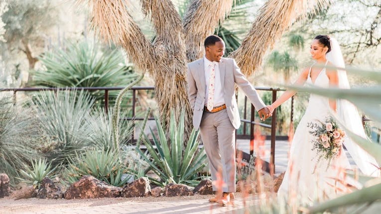 Desert Botanical Garden Phoenix Weddings Central Arizona Wedding