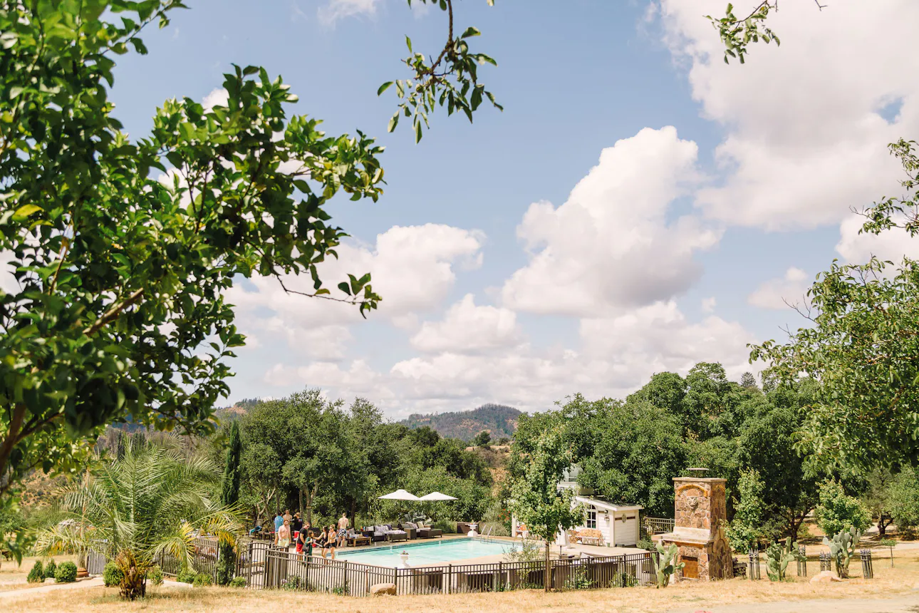 SSS Ranch Napa Calistoga Weddings Napa Wine Country Wedding Venues…