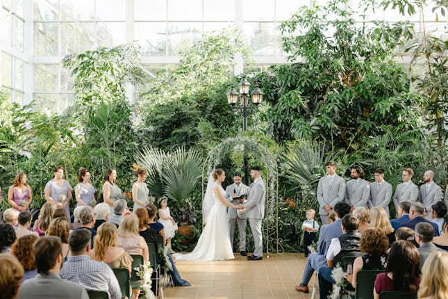 Athens Botanical Gardens Wedding: Enchanting Nature Vows