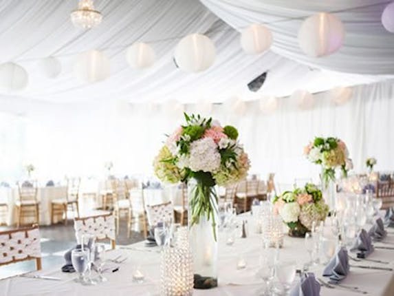 Piedmont Room And Piedmont Garden Tent Restaurant Georgia Rehearsal